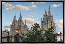 Load image into Gallery viewer, Salt Lake City Temple Welcome to the Temple Gallery Wrap
