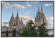 Load image into Gallery viewer, Salt Lake City Temple Welcome to the Temple Gallery Wrap
