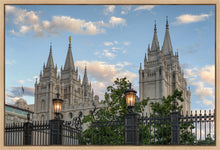 Load image into Gallery viewer, Salt Lake City Temple Welcome to the Temple Gallery Wrap
