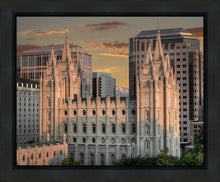 Load image into Gallery viewer, Salt Lake City Utah Temple A Mighty Refuge Gallery Wrap
