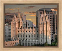 Load image into Gallery viewer, Salt Lake City Utah Temple A Mighty Refuge Gallery Wrap
