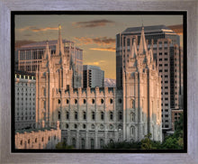 Load image into Gallery viewer, Salt Lake City Utah Temple A Mighty Refuge Gallery Wrap
