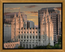 Load image into Gallery viewer, Salt Lake City Utah Temple A Mighty Refuge Gallery Wrap
