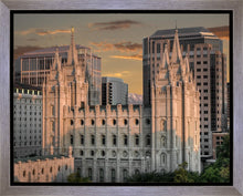 Load image into Gallery viewer, Salt Lake City Utah Temple A Mighty Refuge Gallery Wrap
