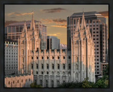 Load image into Gallery viewer, Salt Lake City Utah Temple A Mighty Refuge Gallery Wrap
