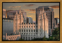 Load image into Gallery viewer, Salt Lake City Utah Temple A Mighty Refuge Gallery Wrap
