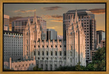 Load image into Gallery viewer, Salt Lake City Utah Temple A Mighty Refuge Gallery Wrap
