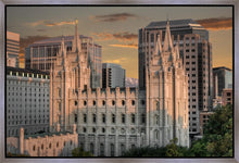 Load image into Gallery viewer, Salt Lake City Utah Temple A Mighty Refuge Gallery Wrap
