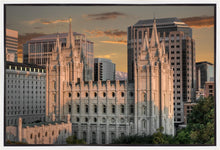 Load image into Gallery viewer, Salt Lake City Utah Temple A Mighty Refuge Gallery Wrap
