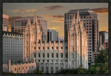 Load image into Gallery viewer, Salt Lake City Utah Temple A Mighty Refuge Gallery Wrap
