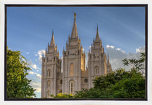Load image into Gallery viewer, Salt Lake City Utah Temple In His Light Gallery Wrap
