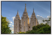 Load image into Gallery viewer, Salt Lake City Utah Temple In His Light Gallery Wrap

