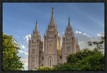 Load image into Gallery viewer, Salt Lake City Utah Temple In His Light Gallery Wrap
