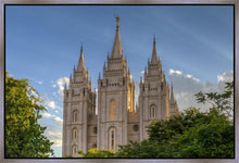 Load image into Gallery viewer, Salt Lake City Utah Temple In His Light Gallery Wrap
