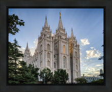 Load image into Gallery viewer, Salt Lake City Utah Temple Rays of Light Gallery Wrap
