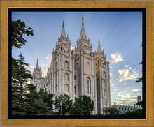 Load image into Gallery viewer, Salt Lake City Utah Temple Rays of Light Gallery Wrap
