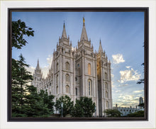 Load image into Gallery viewer, Salt Lake City Utah Temple Rays of Light Gallery Wrap

