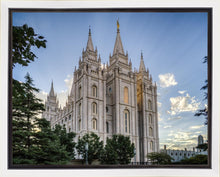Load image into Gallery viewer, Salt Lake City Utah Temple Rays of Light Gallery Wrap
