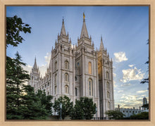 Load image into Gallery viewer, Salt Lake City Utah Temple Rays of Light Gallery Wrap
