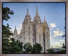 Load image into Gallery viewer, Salt Lake City Utah Temple Rays of Light Gallery Wrap
