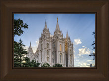 Load image into Gallery viewer, Salt Lake City Utah Temple Rays of Light
