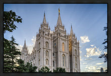 Load image into Gallery viewer, Salt Lake City Utah Temple Rays of Light Gallery Wrap
