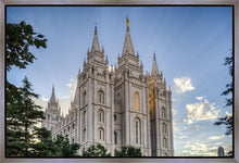 Load image into Gallery viewer, Salt Lake City Utah Temple Rays of Light Gallery Wrap
