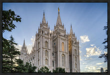 Load image into Gallery viewer, Salt Lake City Utah Temple Rays of Light Gallery Wrap
