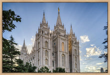Load image into Gallery viewer, Salt Lake City Utah Temple Rays of Light Gallery Wrap
