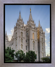 Load image into Gallery viewer, Salt Lake City Utah Temple Rays of Light Portrait Gallery Wrap
