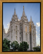 Load image into Gallery viewer, Salt Lake City Utah Temple Rays of Light Portrait Gallery Wrap
