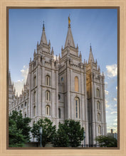 Load image into Gallery viewer, Salt Lake City Utah Temple Rays of Light Portrait Gallery Wrap
