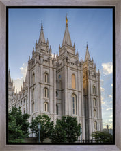 Load image into Gallery viewer, Salt Lake City Utah Temple Rays of Light Portrait Gallery Wrap
