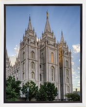 Load image into Gallery viewer, Salt Lake City Utah Temple Rays of Light Portrait Gallery Wrap
