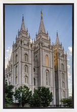 Load image into Gallery viewer, Salt Lake City Utah Temple Rays of Light Portrait Gallery Wrap
