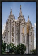 Load image into Gallery viewer, Salt Lake City Utah Temple Rays of Light Portrait Gallery Wrap
