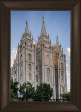 Load image into Gallery viewer, Salt Lake City Utah Temple Rays of Light Portrait
