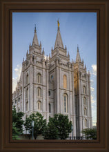 Load image into Gallery viewer, Salt Lake City Utah Temple Rays of Light Portrait
