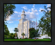 Load image into Gallery viewer, St. George Utah Temple House of Angels Gallery Wrap
