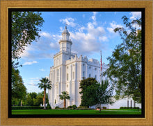 Load image into Gallery viewer, St. George Utah Temple House of Angels Gallery Wrap

