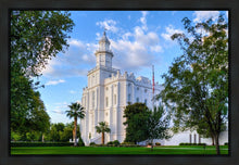 Load image into Gallery viewer, St. George Utah Temple House of Angels Gallery Wrap
