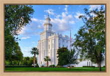 Load image into Gallery viewer, St. George Utah Temple House of Angels Gallery Wrap
