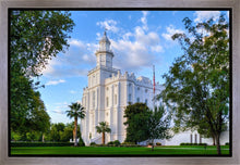 Load image into Gallery viewer, St. George Utah Temple House of Angels Gallery Wrap
