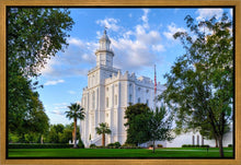 Load image into Gallery viewer, St. George Utah Temple House of Angels Gallery Wrap
