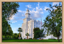 Load image into Gallery viewer, St. George Utah Temple House of Angels Gallery Wrap
