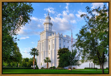 Load image into Gallery viewer, St. George Utah Temple House of Angels Gallery Wrap
