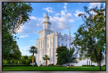 Load image into Gallery viewer, St. George Utah Temple House of Angels Gallery Wrap
