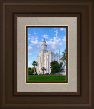 Load image into Gallery viewer, St. George Utah Temple House of Angels Portrait
