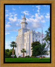Load image into Gallery viewer, St. George Utah Temple House of Angels Portrait Gallery Wrap
