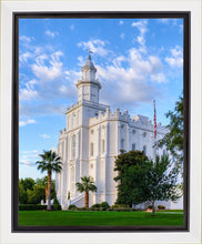 Load image into Gallery viewer, St. George Utah Temple House of Angels Portrait Gallery Wrap
